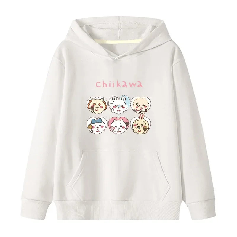 Hooded Sweatshirt Autumn and Winter Long-sleeved Fashion Boys and Girls Casual Pullover Hayao Miyazaki My Neighbor Totoro
