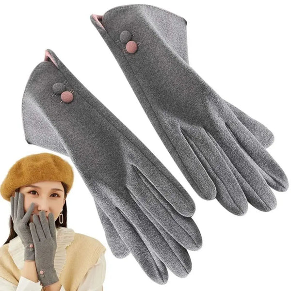 Women's Touchscreen Warm Gloves Cold Weather Gloves With Warm Lining Winter Gloves Touch Screens Thermal For Running Cyclin