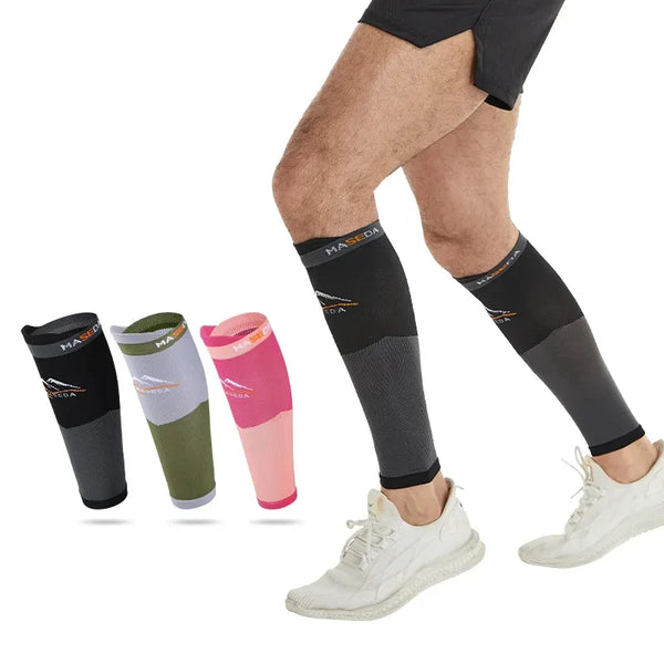 Sports Compression Calf Sleeves Leg Compression Socks Running Pain Pressure Calf Protection Runners Fitness Calf Socks