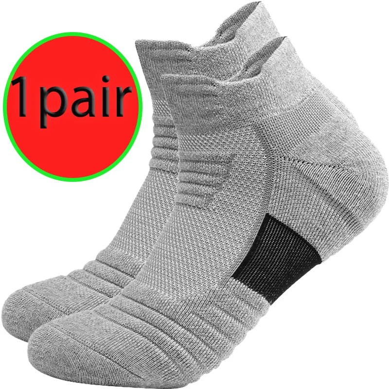 Sports Socks For Men Women Breathable Running Fitness Compression Socks Professional Marathon Quick Dry Socks Elastic towel sock