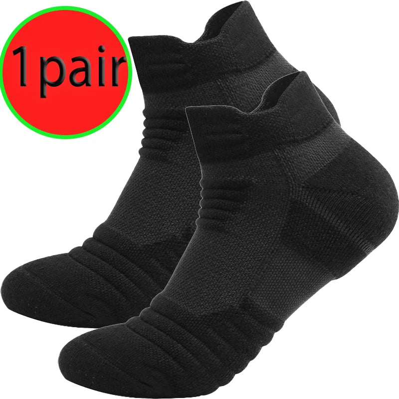 Sports Socks For Men Women Breathable Running Fitness Compression Socks Professional Marathon Quick Dry Socks Elastic towel sock