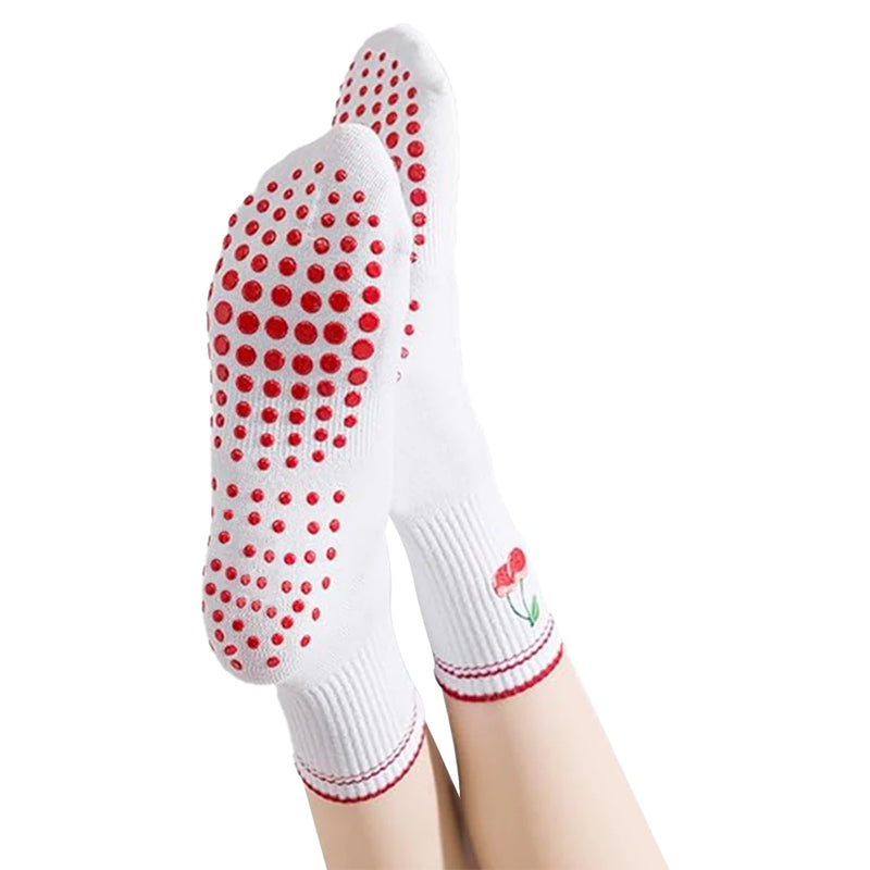 Cherry Non-Slip Socks