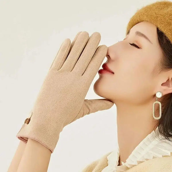 Women's Touchscreen Warm Gloves Cold Weather Gloves With Warm Lining Winter Gloves Touch Screens Thermal For Running Cyclin