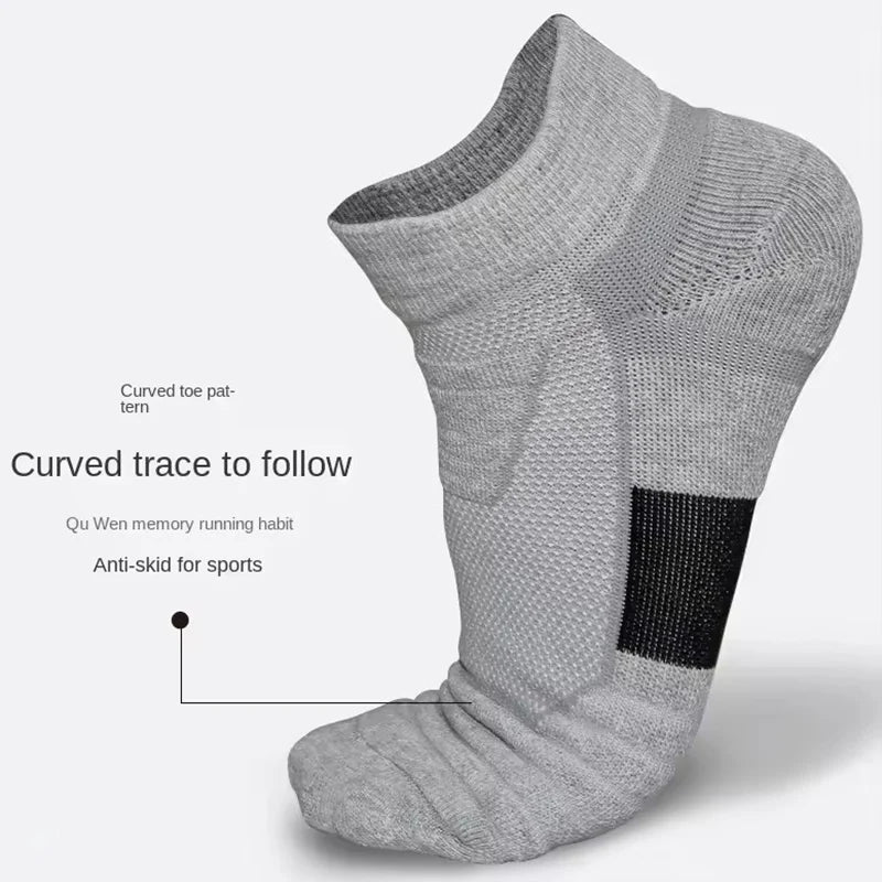 Sports Socks For Men Women Breathable Running Fitness Compression Socks Professional Marathon Quick Dry Socks Elastic towel sock