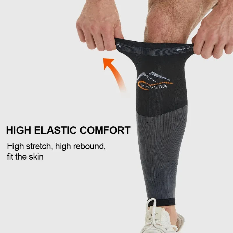 Sports Compression Calf Sleeves Leg Compression Socks Running Pain Pressure Calf Protection Runners Fitness Calf Socks
