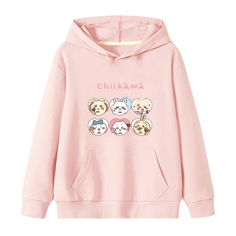 Hooded Sweatshirt Autumn and Winter Long-sleeved Fashion Boys and Girls Casual Pullover Hayao Miyazaki My Neighbor Totoro